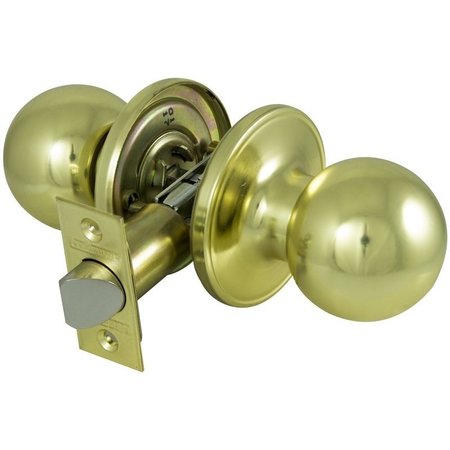 PROSOURCE Knob Passage T3 6-Way Latch Pb T3730V-PS